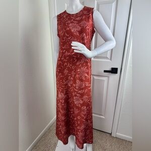 Jones Jeans Creek Linen Floral Dress Size 8. #368